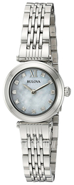 Bulova Dress Biały/Stal Ø24.5 mm 96P167