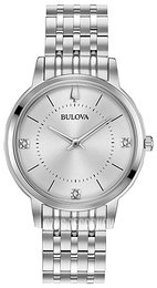 Bulova Srebrny/Stal Ø31 mm 96P183