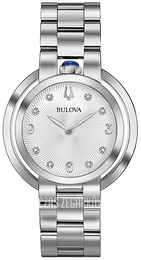 Bulova Diamond Srebrny/Stal Ø35 mm 96P184