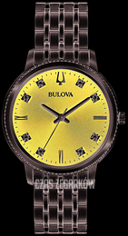 Bulova Diamond Niebieski/Stal Ø32 mm 96P206
