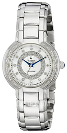 Bulova Precisionist Srebrny/Stal Ø30 mm 96R169