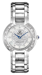 Bulova Fairlawn Biały/Stal Ø30 mm 96R170