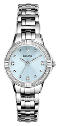 Bulova Diamond Niebieski/Stal Ø26 mm 96R172