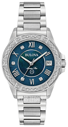 Bulova Niebieski/Stal Ø32 mm 96R215