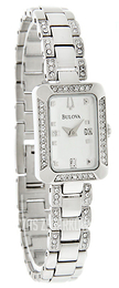 Bulova Crystal Srebrny/Stal 96X118