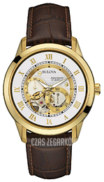 Bulova Kremowy/Skóra Ø41 mm 97A121