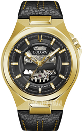 Bulova Classic Czarny/Skóra Ø46 mm 97A148