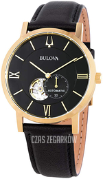 Bulova Czarny/Skóra Ø42 mm 97A154
