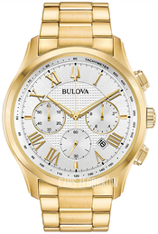 Bulova Srebrny/Stal w odcieniu złota Ø46.5 mm 97B171