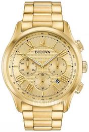 Bulova Classic Żółte złoto/Stal w odcieniu złota Ø46.5 mm 97B175