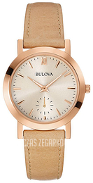 Bulova Beżowy/Skóra Ø32 mm 97L146