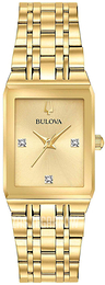 Bulova Żółte złoto/Stal w odcieniu złota 97P140