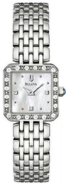 Bulova Bracelet Biały/Stal 97P31