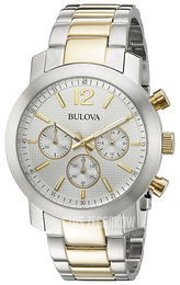 Bulova Bracelet Srebrny/Stal w odcieniu złota Ø40 mm 98A145
