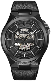 Bulova Czarny/Skóra Ø46 mm 98A238