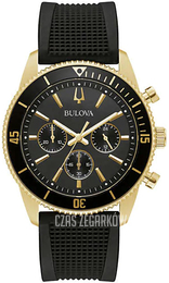 Bulova Czarny/Guma Ø42 mm 98A250