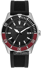 Bulova Czarny/Guma Ø44 mm 98A348