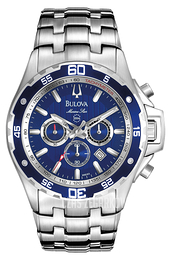Bulova Sport Niebieski/Stal Ø44 mm 98B163