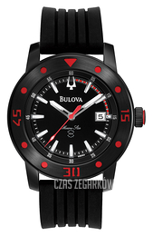 Bulova Sport Czarny/Guma Ø44 mm 98B164