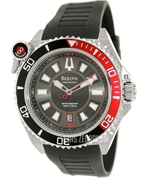 Bulova Catamount Czarny/Guma Ø48.5 mm 98B166