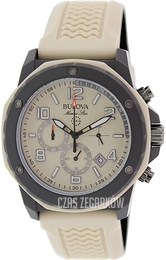 Bulova Beżowy/Guma Ø44 mm 98B201