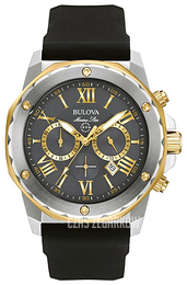Bulova Marine Star Szary/Guma Ø44 mm 98B277