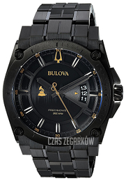 Bulova Czarny/Stal Ø47 mm 98B295