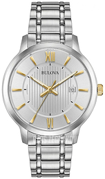 Bulova Dress Srebrny/Stal Ø40 mm 98B306