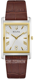 Bulova Sutton Srebrny/Skóra Ø29 mm 98B430