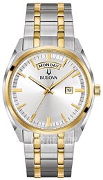 Bulova Srebrny/Stal w odcieniu złota Ø39 mm 98C127