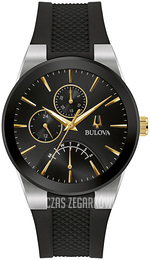 Bulova Czarny/Guma Ø41 mm 98C138