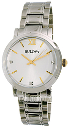Bulova Srebrny/Stal Ø40 mm 98D135