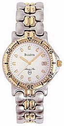 Bulova Dress Srebrny/Stal w odcieniu złota 98G47
