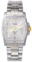 Bulova Srebrny/Pozlacana 98H20