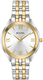 Bulova Classic Srebrny/Stal w odcieniu złota Ø32 mm 98L259