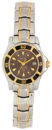 Bulova Marine Star Brązowy/Stal w odcieniu złota 98M70