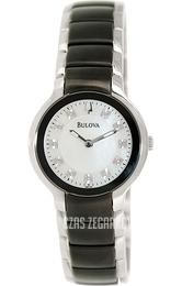 Bulova Diamond Biały/Stal Ø26 mm 98P127