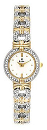 Bulova Crystal Biały/Stal w odcieniu złota 98T61