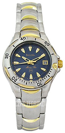 Bulova Marine Star Niebieski/Stal w odcieniu złota Ø27 mm 98U08
