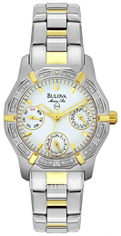 Bulova Srebrny/Stal Ø30 mm 98W01