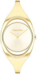 Calvin Klein CK Elation Żółte złoto/Stal w odcieniu złota Ø32.5 mm 25200391