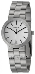 Calvin Klein Dress Biały/Stal Ø32 mm K0112126