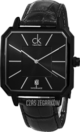 Calvin Klein Concept Czarny/Skóra 42x42 mm K1U21402