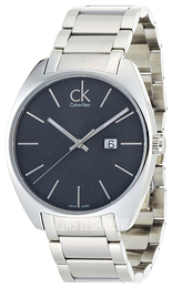 Calvin Klein Exchange Czarny/Stal Ø44 mm K2F21161