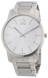 Calvin Klein City Srebrny/Stal Ø43 mm K2G21126