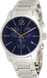 Calvin Klein City Niebieski/Stal Ø43 mm K2G2714N