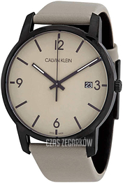 Calvin Klein Beżowy/Guma Ø43 mm K2G2G4GK