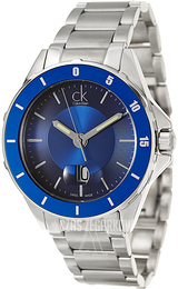 Calvin Klein Play Niebieski/Stal Ø45 mm K2W21Z4N