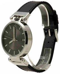 Calvin Klein Wordly Szary/Skóra Ø42 mm K4A211C3