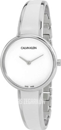 Calvin Klein Biały/Stal Ø30 mm K4E2N116